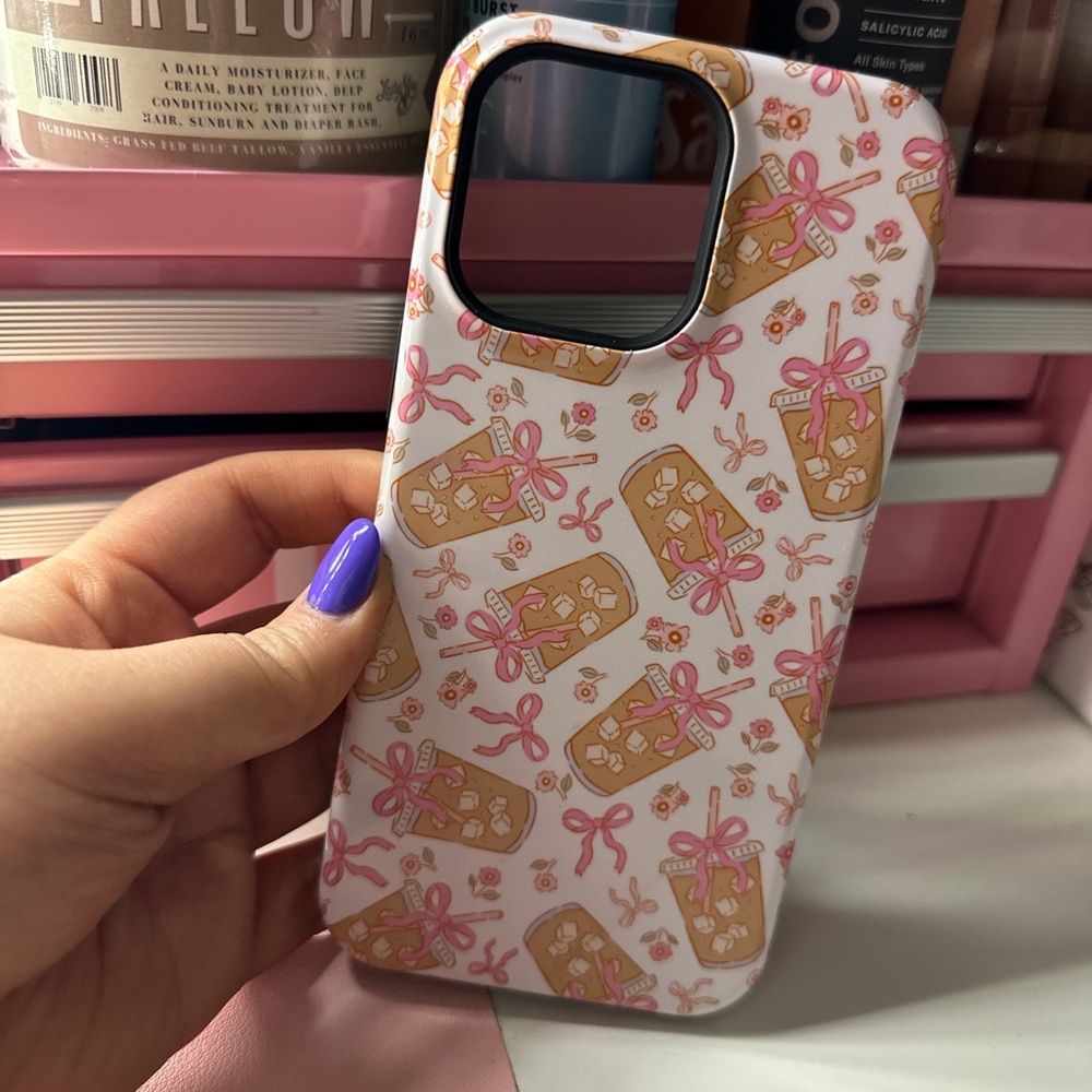 Iced Coffee iPhone 14 Pro Max Case